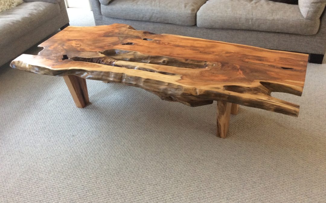 Yew coffee table