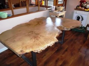 Ancient oak dining table