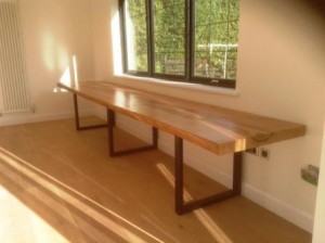 natural wood home office desks