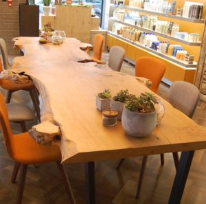waney edge dining tables