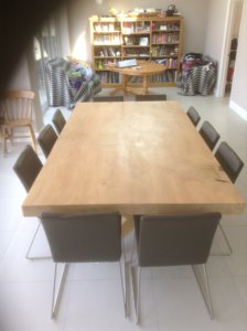 natural edge slab wood dining tables