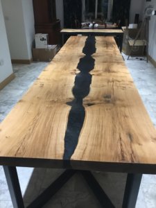 Resin wood tables