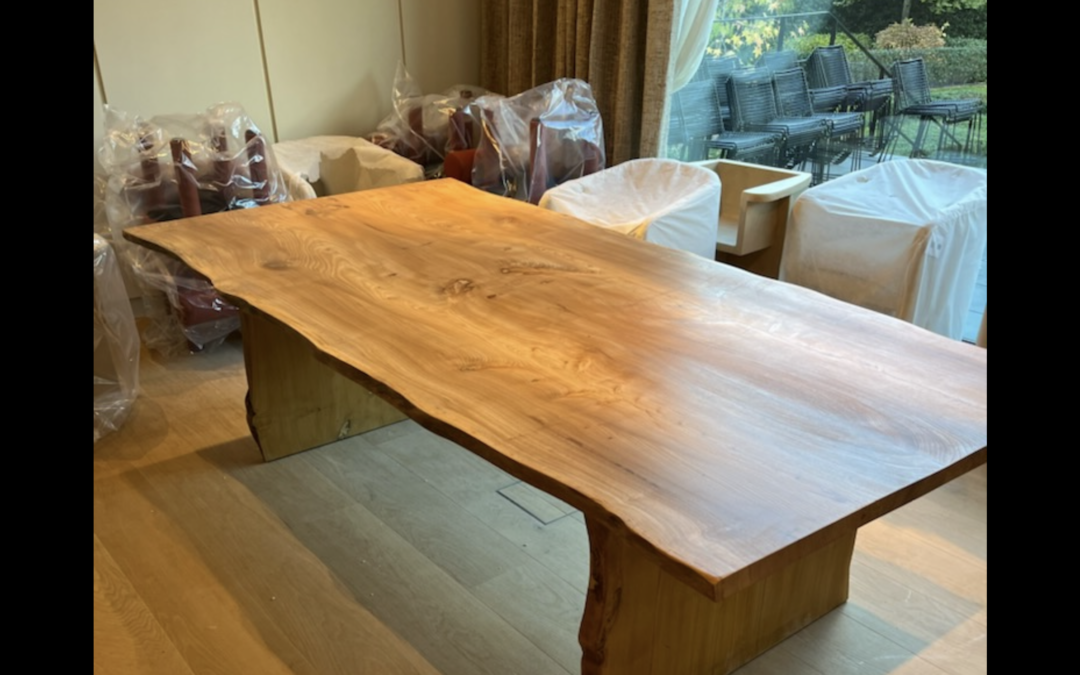 Hardwood dining tables